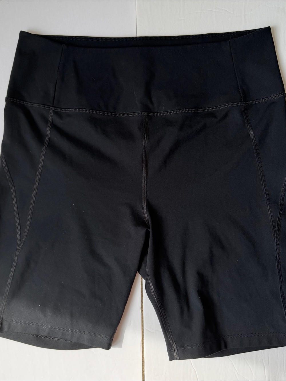 Women’s High-Waist Black Active Shorts